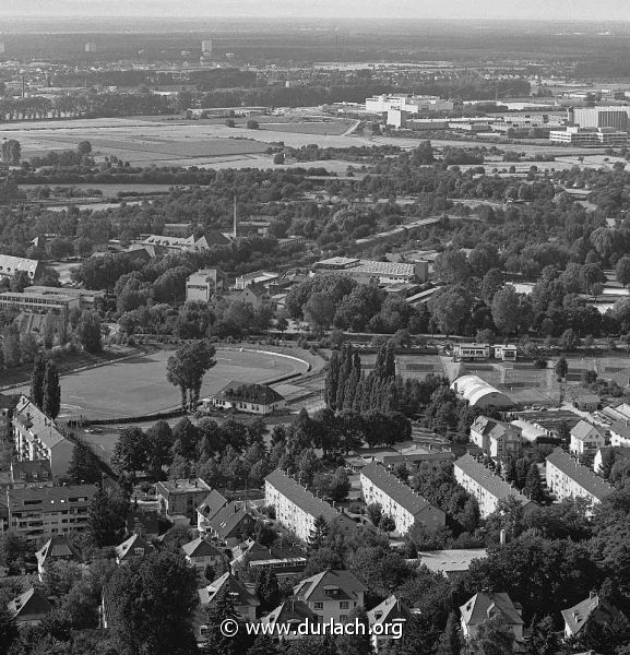 Blick vom Turmberg. Ca. 1983