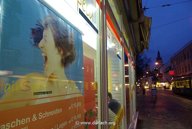 2009 - Schaufenster bei Nacht, Pfinztalstrae