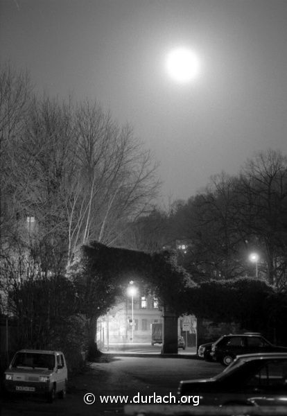 Blick vom Weiherhofparkplatz, ca. 1989