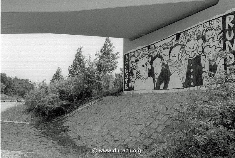 1988 - Graffiti an der Sdtangente