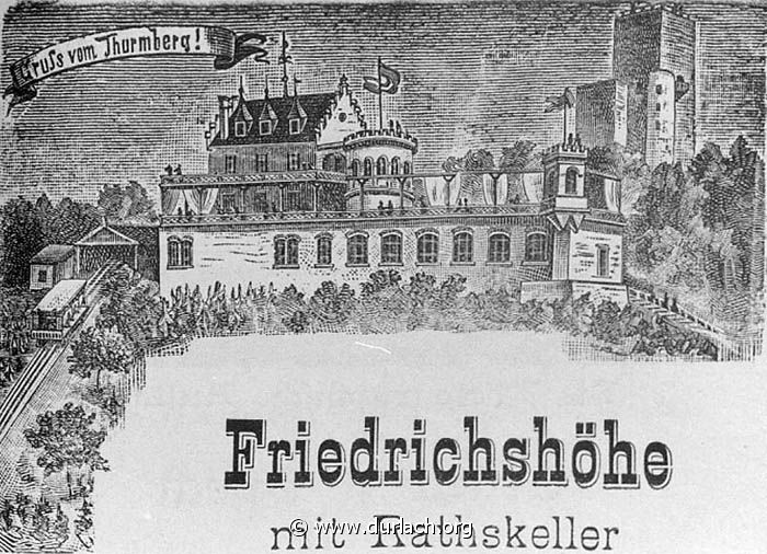 Turmberg Friedrichshhe - 1888