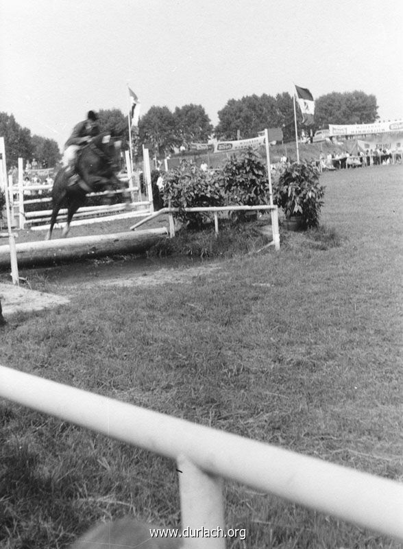 Juli 1967: Reitturnier auf der Lenzenhub