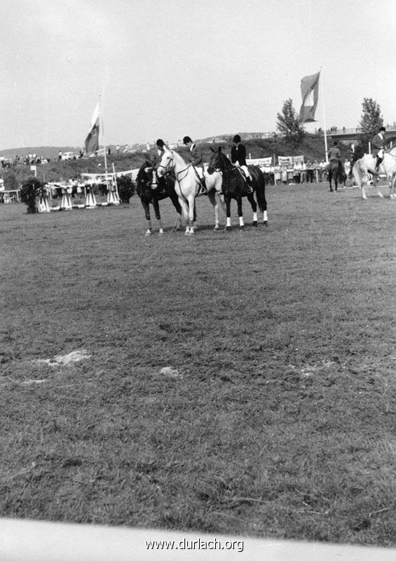 Juli 1967: Reitturnier auf der Lenzenhub
