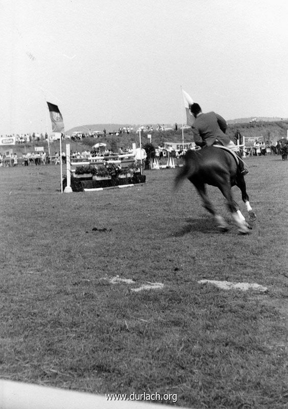 Juli 1967: Reitturnier auf der Lenzenhub