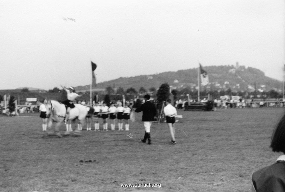 Juli 1967: Reitturnier auf der Lenzenhub