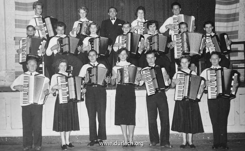 Akkordeon-Orchester Hugo Greis, 1952