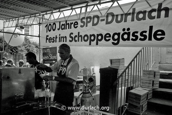 100 Jahre SPD Durlach, 1989