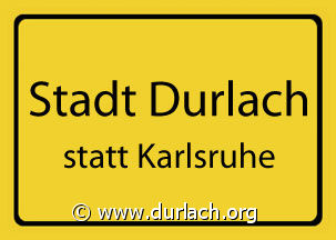 Stadt Durlach - statt Karlsruhe