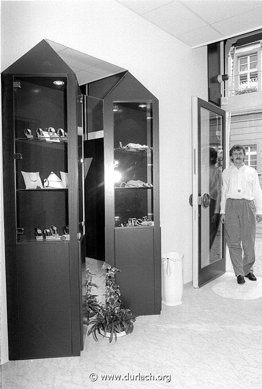 1988 - Juwelier Gau in der Pfinztalstrasse