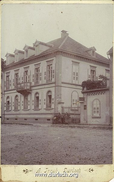 Schreinerei Wilhelm Richter, Leopoldstr. 6, um 1905