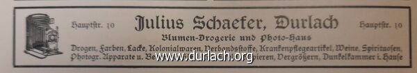 Julius Schaefer Blumen-Drogerie & Photo-Haus