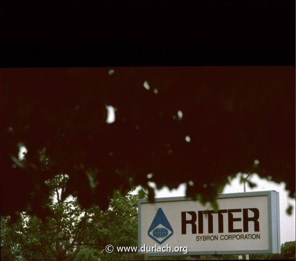 Firma Ritter, Ottostrasse, ca. 1982