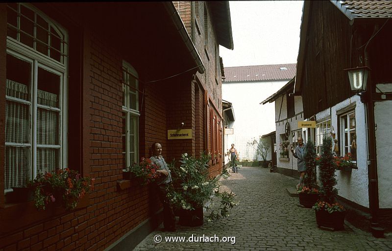 1982 - kleiner "Gewerbehof" in der Kelterstrae