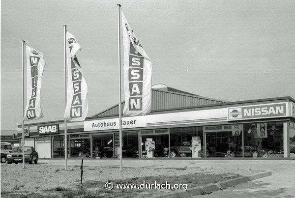 Autohaus in der Killisfeldstrasse, ca, 1989