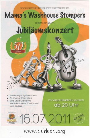 2011 Jubilumskonzert 50 Jahre Mama's Washhouse Stompers