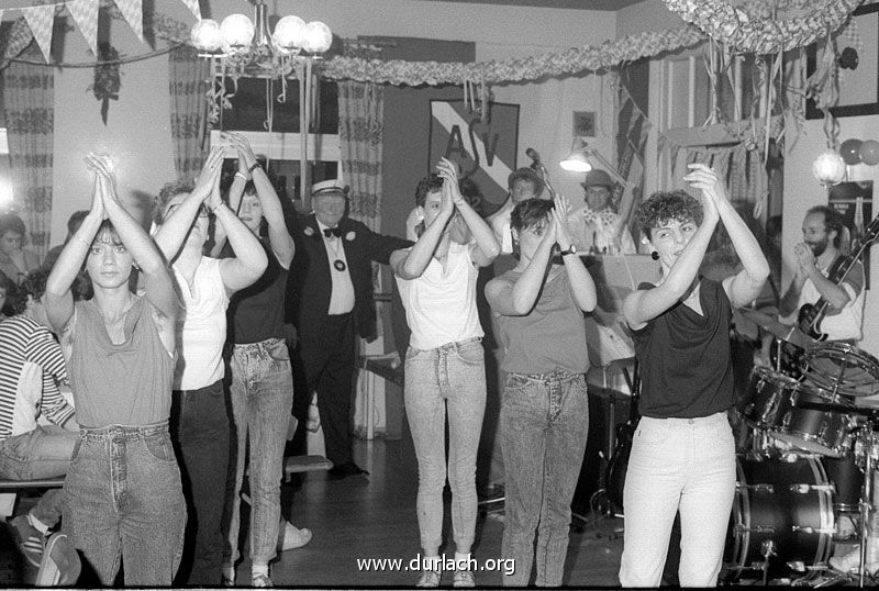 1988 - Fastnacht im ASV Clubhaus