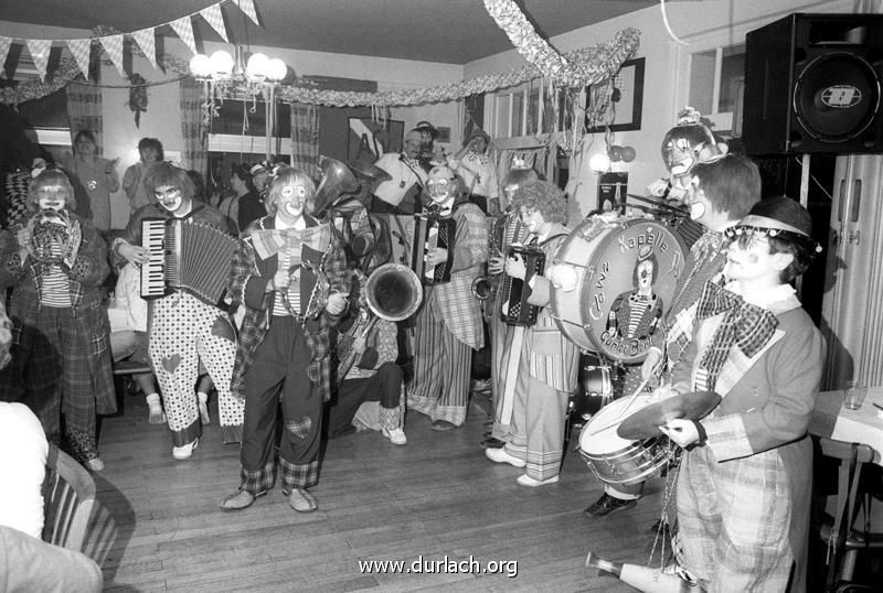 1988 - Fastnacht im ASV Clubhaus