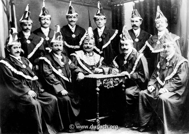 1904 - Elferrat Mnnergesangverein 1868  Durlach