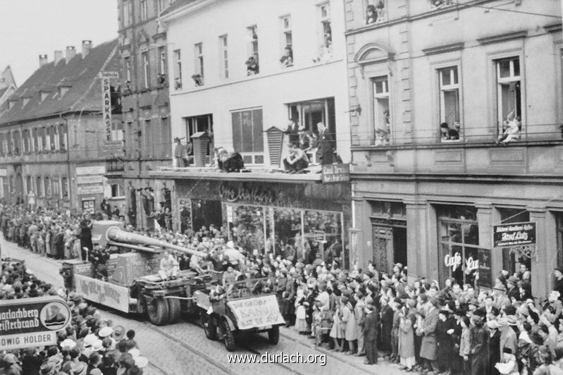 Durlach - Fastnachtsumzug 1954