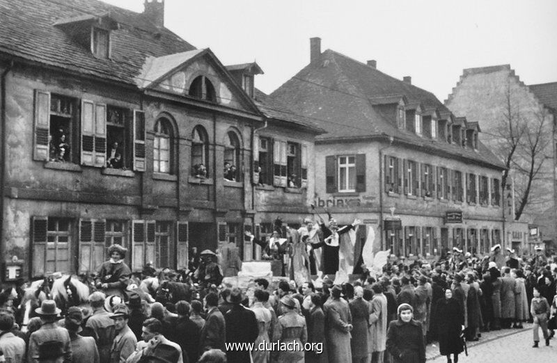 Durlach - Fastnachtsumzug 1954