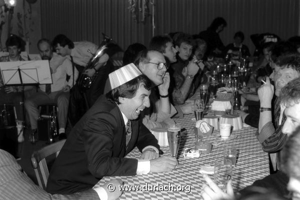 Fastnachtsveranstaltung in der Festhalle, 1990