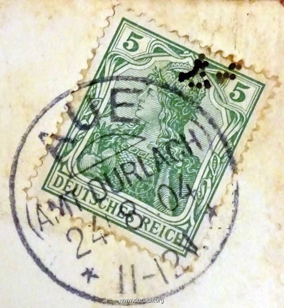 Briefmarke Deutsches Reich 1904