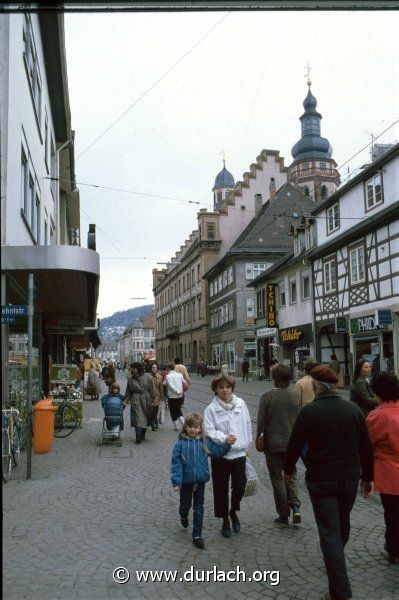 Auf der Pfinztalstrasse, ca. 1988