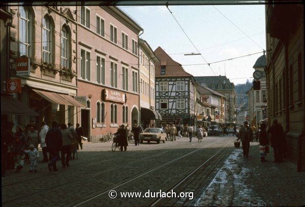 Auf der Pfinztalstrasse, ca. 1988