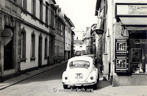 Pfinztalstrae Eichelgasse - April 1974