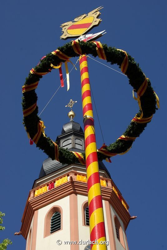 2009 - der Maibaum auf dem Saumarkt