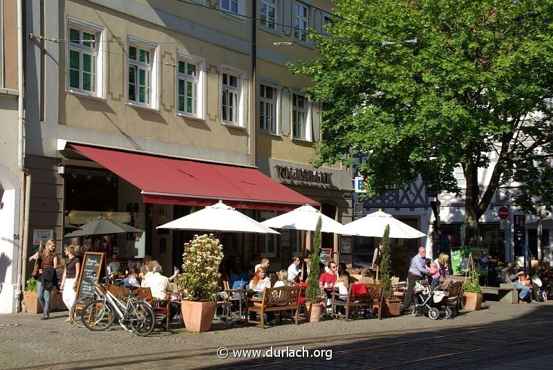 2009 - auf der Pfinztalstrae am Marktplatz