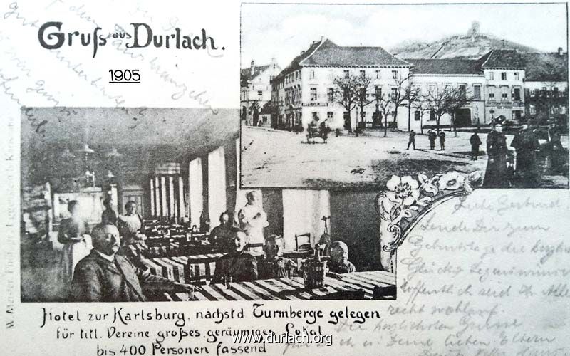 Hotel Karlsburg 1905