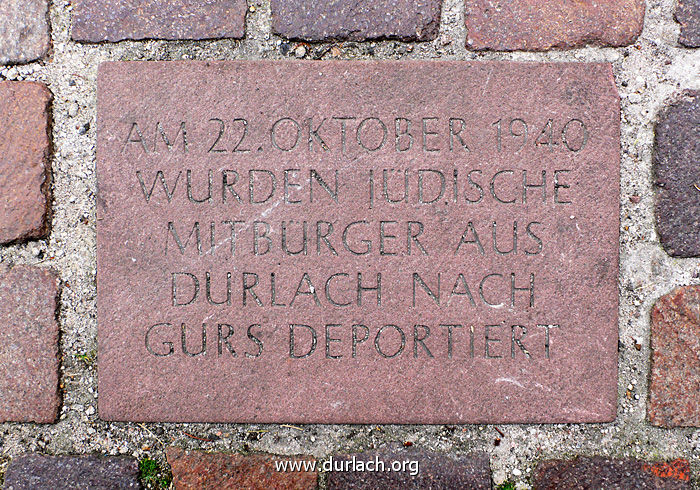 Marktplatz Gedenktafel