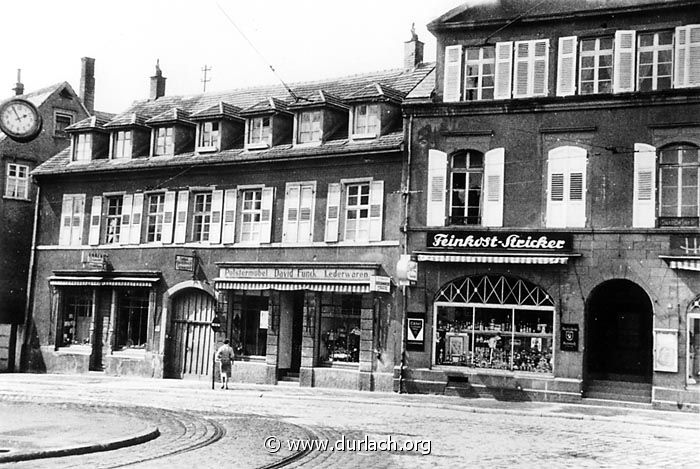 Pfinztalstrae Ecke Badener Strae - 1920