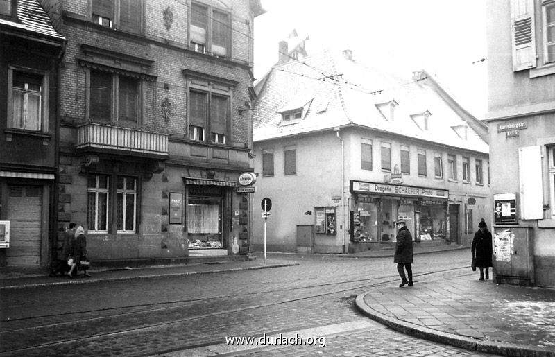 Pfinztalstr. Eichelgasse 1970