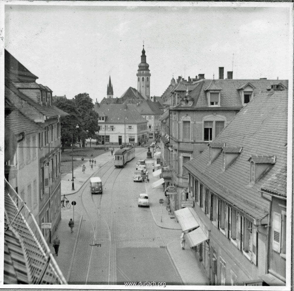 Durlach - Blick auf die Pfinztalstrae