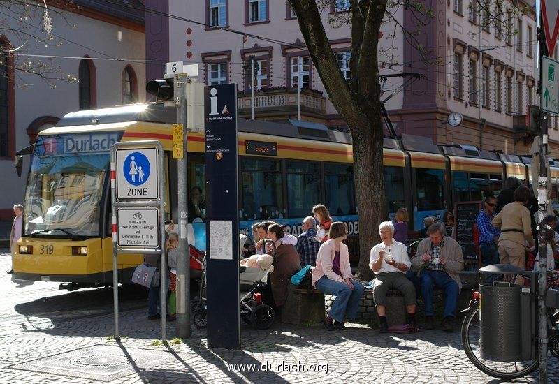 Durlacher Marktplatz - Mrz 2014