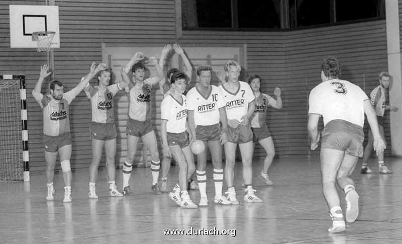 1989 - Handball in der Weiherhofhalle