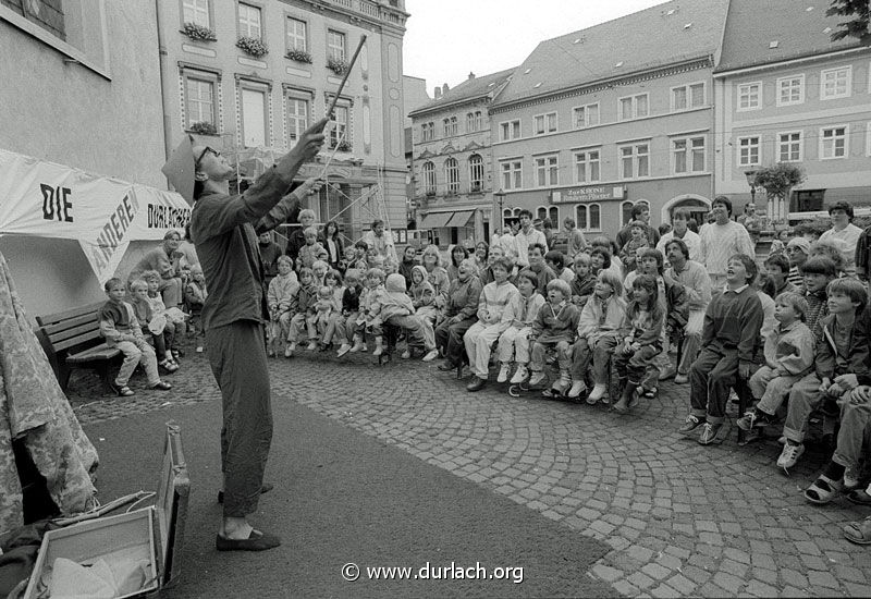 1988 - Clownerie auf dem Marktplatz