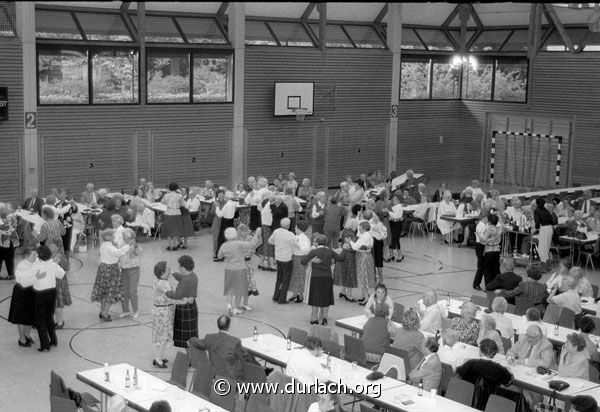 Veranstaltung in der Weiherhalle, 1989