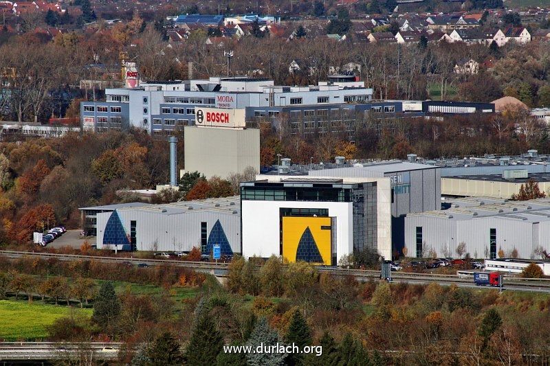 2015 - Blick vom Turm auf das Industriegebiet