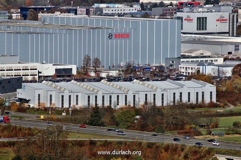 2015 - Blick vom Turm auf die Firma Bosch