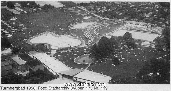 Sonnenbad Freibad 1958