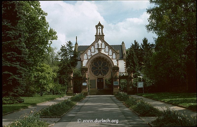 1982 - Eingang zum Friedhof