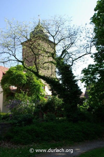 Blick vom Alten Friedhof auf das Basler Tor, 2008