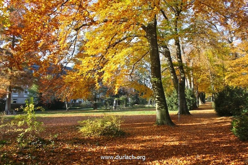 Schlossgarten im Herbst