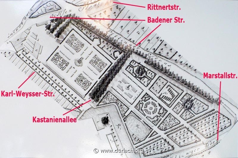 Schlossgarten 17. Jahrhundert