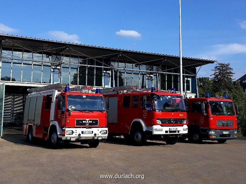 Durlacher Feuerwehrhaus im Jahre 2018