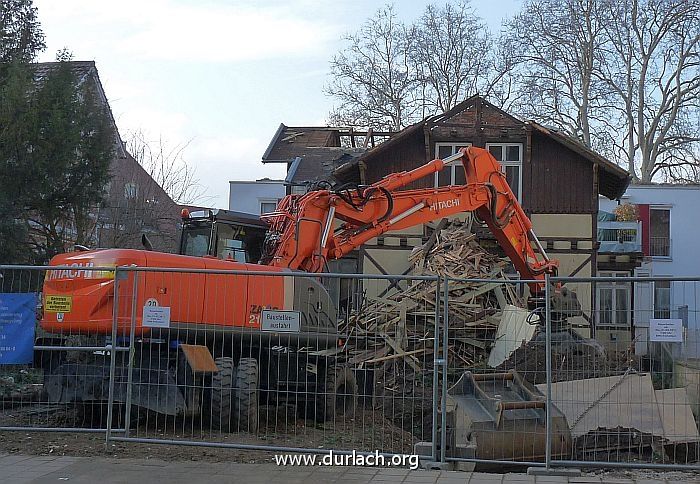 Abbruch Schweizerhuschen 2011