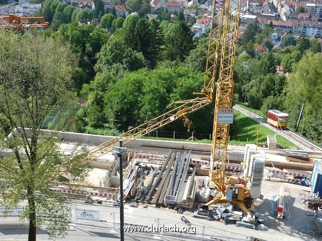 Baustelle Turmbergterrasse